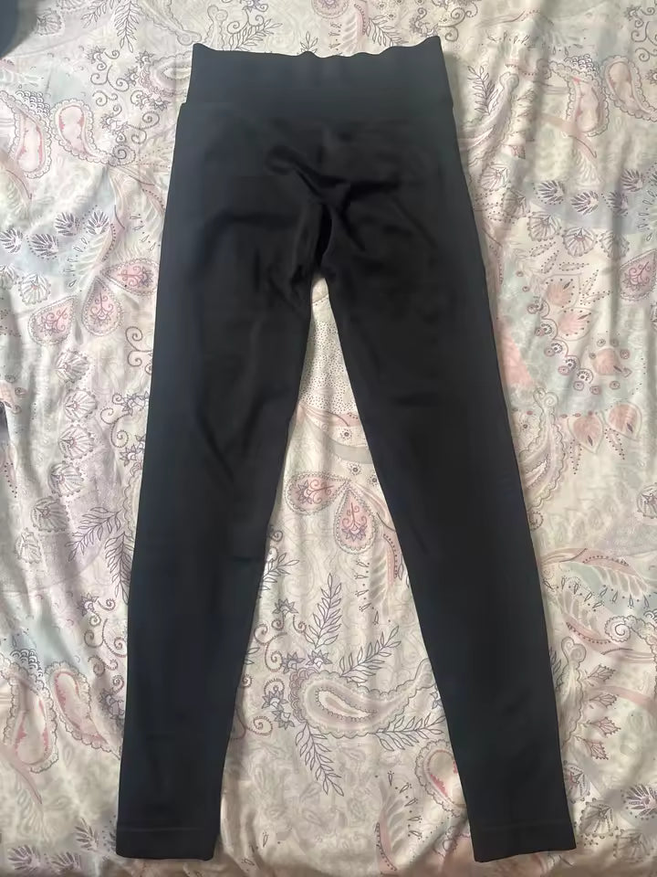 مجموعة الليغينغ + الشورت لنحت الجسم – Seamless High Waist